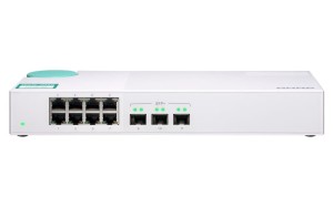 Switch niezarządzalny QNAP QSW-308S 8x1GbE RJ45 3x10GbE SFP+