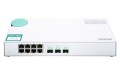 Switch niezarządzalny QNAP QSW-308S 8x1GbE RJ45 3x10GbE SFP+ - 2067167