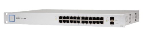 Switch zarządzalny UBIQUITI UniFiSwitch 24x100/1000 2xSFP PoE+ 250W - 2067214
