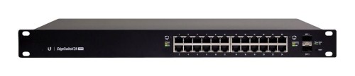 Switch zarządzalny UBIQUITI EdgeSwitch 24x100/1000 2xSFP PoE+ 500W - 743760