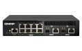 Switch zarządzalny QNAP QSW-M2108R-2C 8x 2,5GbE 2x 10GbE SFP+/RJ45 combo - 2067363