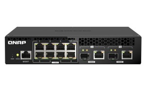 Switch zarządzalny QNAP QSW-M2108R-2C 8x 2,5GbE 2x 10GbE SFP+/RJ45 combo