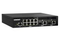 Switch zarządzalny QNAP QSW-M2108R-2C 8x 2,5GbE 2x 10GbE SFP+/RJ45 combo - 2067365