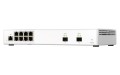 Switch zarządzalny QNAP QSW-M2108-2S 8x 2,5GbE 2x 10GbE SFP+ - 2067373