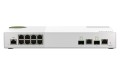 Switch zarządzalny QNAP QSW-M2108-2C 8x 2,5GbE 2x 10GbE SFP+/RJ45 combo - 2067377