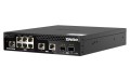 Switch zarządzalny QNAP QSW-M2106R-2S2T 2x 10GbE SFP+ 2x 10GbE 6x 2,5GbE - 2067387