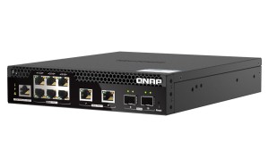 Switch zarządzalny QNAP QSW-M2106PR-2S2T 6x 2,5GbE 2x 10GbE 2x SFP+ PoE++ 90W