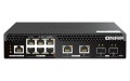 Switch zarządzalny QNAP QSW-M2106PR-2S2T 6x 2,5GbE 2x 10GbE 2x SFP+ PoE++ 90W - 2067391