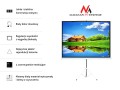Ekran projekcyjny Maclean MC-680 112" 1:1 200x200 na stojaku - 1076554