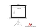 Ekran projekcyjny Maclean MC-680 112" 1:1 200x200 na stojaku - 1930544