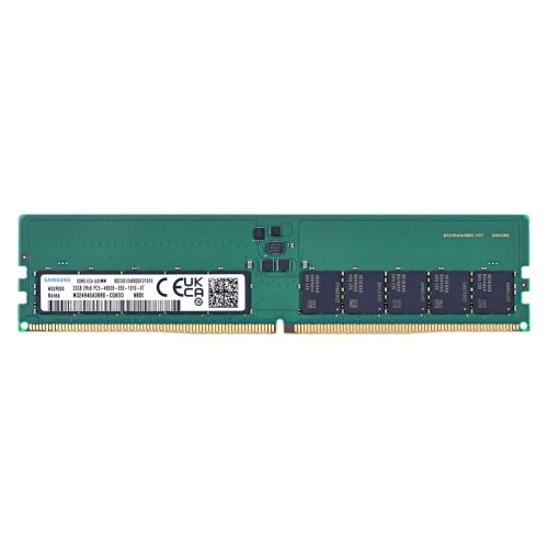 Samsung UDIMM ECC 32GB DDR5 2Rx8 4800MHz PC5-38400 M324R4GA3BB0-CQK - 1331858