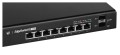 Switch zarządzalny UBIQUITI EdgeSwitch 8  8x10/100/1000 2xSFP PoE+ - 2067351
