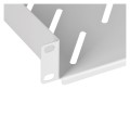 Półka do szaf 10" 310mm szara Lanberg (1U/254x180mm udźwig do 20kg, montaż 4-punktowy) - 2067593