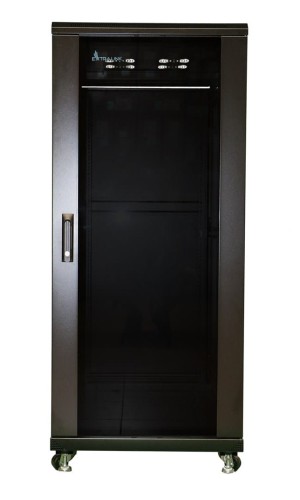 Extralink - szafa stojąca 19" 32U 600x600 Czarna flat-pack - 1498989