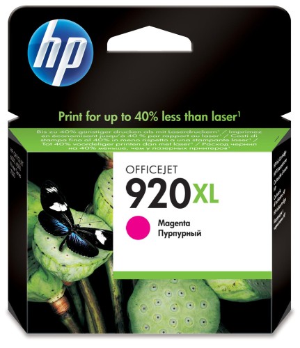 Tusz HP czerwony HP 920XL, HP920XL=CD973AE, 700 str.,6 ml - 882757