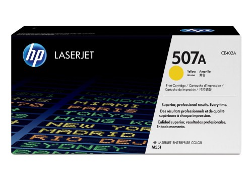 HP 507A - gul - oryginał - LaserJet - - 1932471