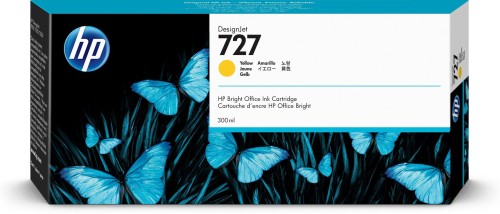 Tusz HP 727 yellow | 300 ml | HP DesignJet T1500/T1530/T2500/T2530/T920/T930 - 2068846