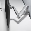 Uchwyt biurkowy do monitora Ergo Office ER-405G, szaryze sprężyną gazową, 17"-32", 9 kg - 1131450