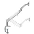 Uchwyt biurkowy do monitora Ergo Office ER-405G, szaryze sprężyną gazową, 17"-32", 9 kg - 1131457
