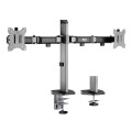 Uchwyt przegubowy na dwa monitory Deluxe Ergo Office ER-449, 17"-32", max. 9kg - 2069609