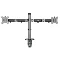 Uchwyt przegubowy na dwa monitory Deluxe Ergo Office ER-449, 17"-32", max. 9kg - 1802927