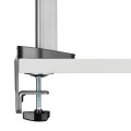 Uchwyt przegubowy na dwa monitory Deluxe Ergo Office ER-449, 17"-32", max. 9kg - 1802926
