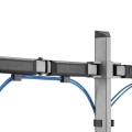 Uchwyt przegubowy na dwa monitory Deluxe Ergo Office ER-449, 17"-32", max. 9kg - 1802928