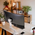 Ergotron HX DESK SINGLE MONITORARM WHITE/42IN 9-19KG TILT 75 MIS-D 10Y W - 1864830
