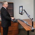 Ergotron WORKFIT-LX DESK MOUNT/F/FLAT PANEL DISPLAY KBRD MOUSE - 2069661