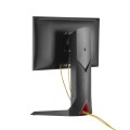Uchwyt biurkowy do monitora NanoRS RS110 wolnostojący z przeciwwagą, gamingowy 17-32" 8kg VESA 75x75 oraz 100x100, 2xUSB 3.0 - 1802943