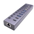 I-TEC CHARGING HUB 9PORT LAN/USB 3.0/USB-C POWER ADAPTER 60W - 2070595