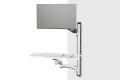 Ramię naścienne pojedyncze DIGITUS 1xLCD + klawiatura, max. 32" i 8kg uchylno-obrotowe 360° (PIVOT) - 2069704