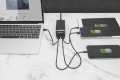 Ładowarka sieciowa DIGITUS uniwersalna zasilacz GaN 4 porty 2x USB-C 2x USB-A PD 3.0 65W czarna - 1971880