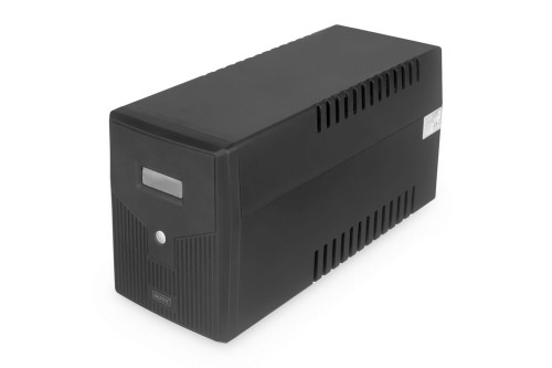 Zasilacz awaryjny UPS DIGITUS Line-Interactive LCD 2000VA/1200W 2x12V/9Ah AVR 4xSCHUKO USB RS232 RJ45 - 1938362