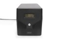 Zasilacz awaryjny UPS DIGITUS Line-Interactive LCD 2000VA/1200W 2x12V/9Ah AVR 4xSCHUKO USB RS232 RJ45 - 2070882