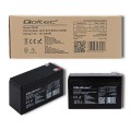 Akumulator żelowy Qoltec 12V | 7Ah | max.72A | AGM - 1135621