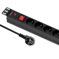 Listwa zasilająca Qoltec do RACK 19" 1U 16A PDU CB 8xSCHUKO 2m - 1898867