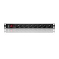 Listwa zasilająca Qoltec do RACK 19" 1U 16A PDU CB 8xSCHUKO 2m - 1898865