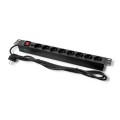 Listwa zasilająca Qoltec do RACK 19" 1U 16A PDU CB 8xSCHUKO 2m - 1898866