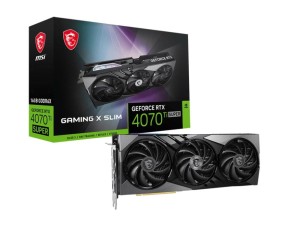 Karta VGA MSI GeForce RTX 4070 Ti SUPER 16G GAMING X SLIM 16GB GDDR6X 256bit HDMI+3xDP PCIe4.0