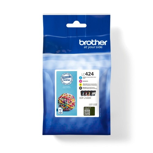 LC-424VALUE PACK INK/F/ DCP-J1200W F/ 750P. - 2068681