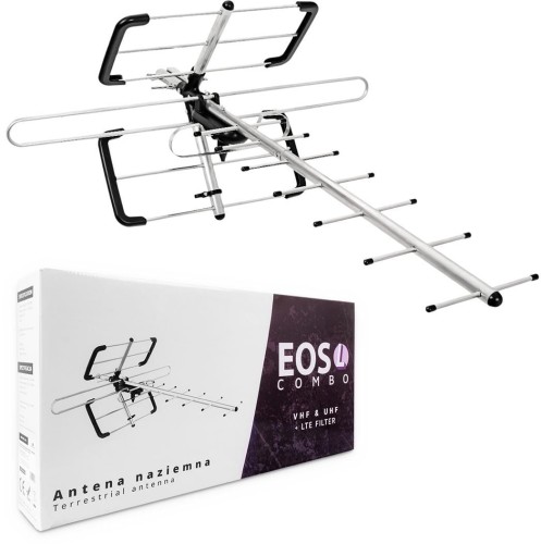 Antena DVB-T/T2 Spacetronik EOS L Combo Black (pasywna) - 2068878