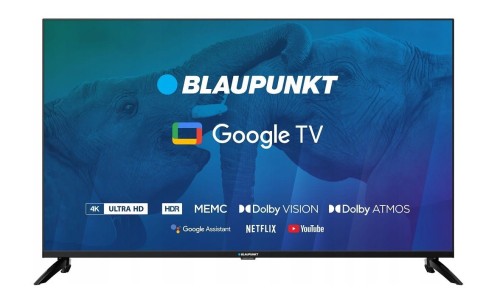 TV 55" Blaupunkt 55UGC6000 4K Ultra HD, GoogleTV, Dolby Atmos, WiFi 2,4-5GHz BT, WiFi czarny - 2069148