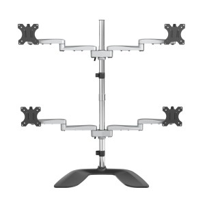 QUAD-MONITOR STAND/.
