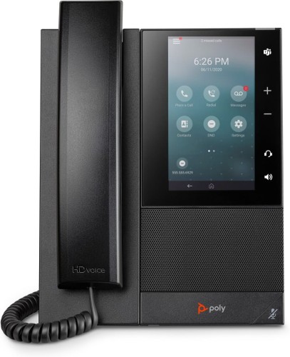 Poly CCX 505 Business Media Phone with Open SIP and PoE-enabled - 2070439