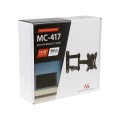 Uchwyt do telewizora lub monitora Maclean MC-417, max. VESA 100x100, 13-32", 30kg, czarny - 2069594