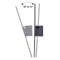 Uchwyt do telewizora lub monitora Maclean MC-414, max. VESA 200x200, 23-43", 30kg, czarny - 2069564