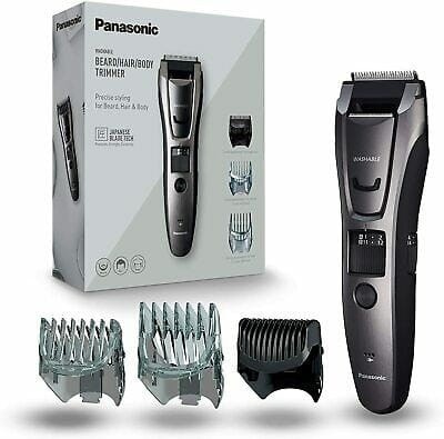 Panasonic | Trymer do brody i włosów | ER-GB80-H503 | Przewodowe/Bezprzewodowe | Liczba stopni długości: 39 | Dokładność kroku 0,5 mm | Czarny - 2048148