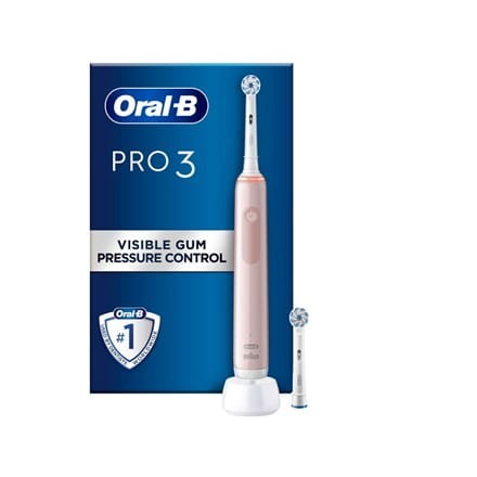 Oral-B - Pro3 3400N Różowy Sensi - 2049944