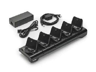 5-slot printer docking cradle; ZQ300 Series; includes power supply and EU power cord - 2050794